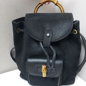 gucci vintage backpack